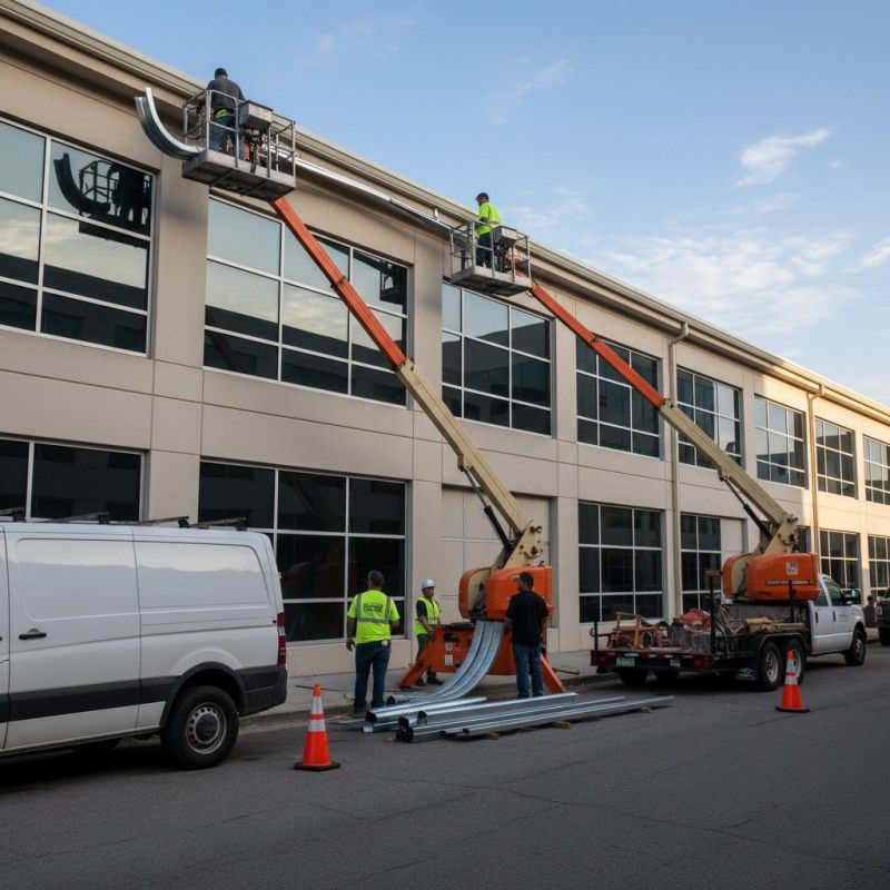Gutter Service detail