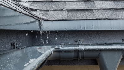 Rain Gutter Downspout Repair