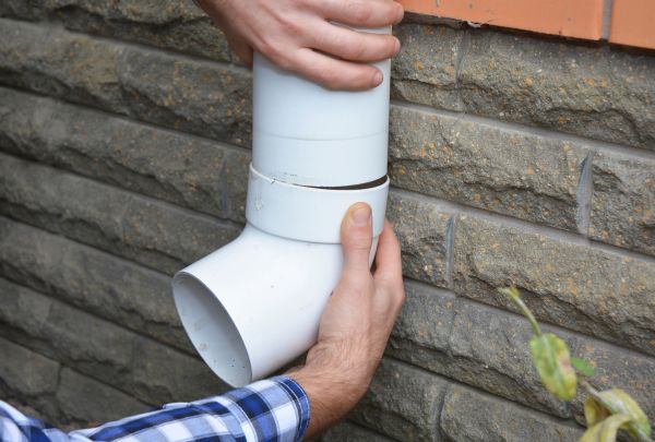 Drainage Downspout Repair in Holland