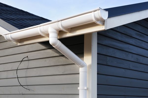 PVC Rain Gutter Installation in Holland