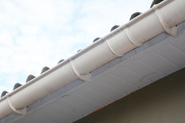 Plastic Gutter Installation in Holland