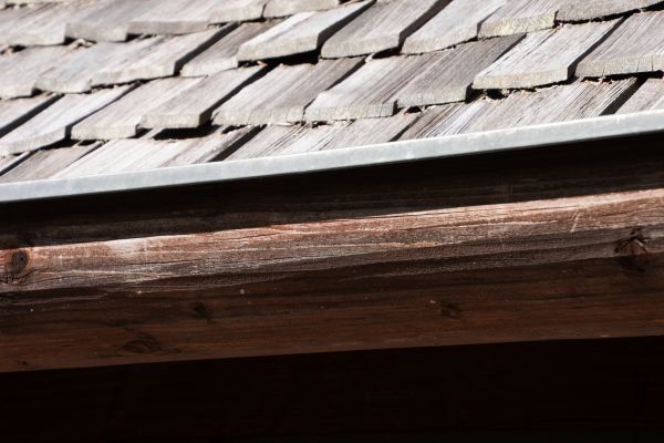 Wood Rain Gutter Installation in Holland